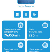 Дзённік фрыдайвера Дневник фридайвинг статистика профиль Русский язык Белорусский, Английский